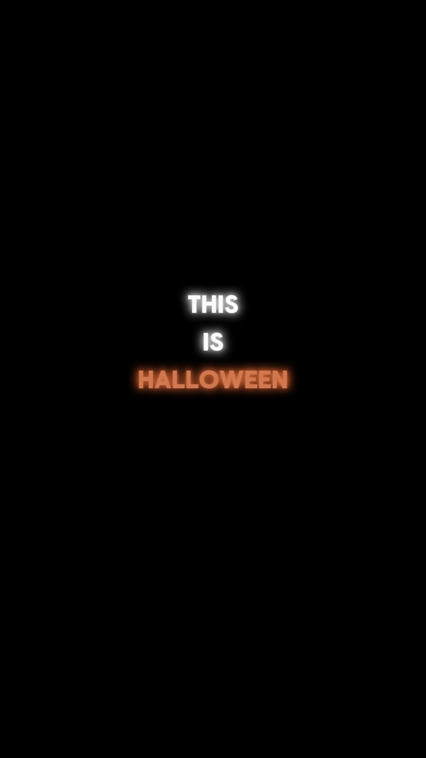DAS IST HALLOWEEN! <3