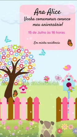 Convite Infantil