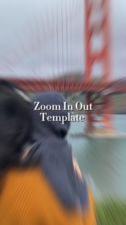 Modèle de zoom avant / arrière