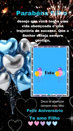parabéns filho