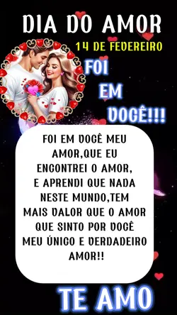 DIA DO AMOR TEAMO