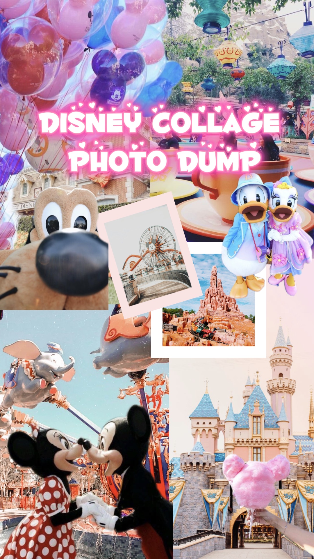 Colagem da Disney