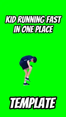 Kid running fast 