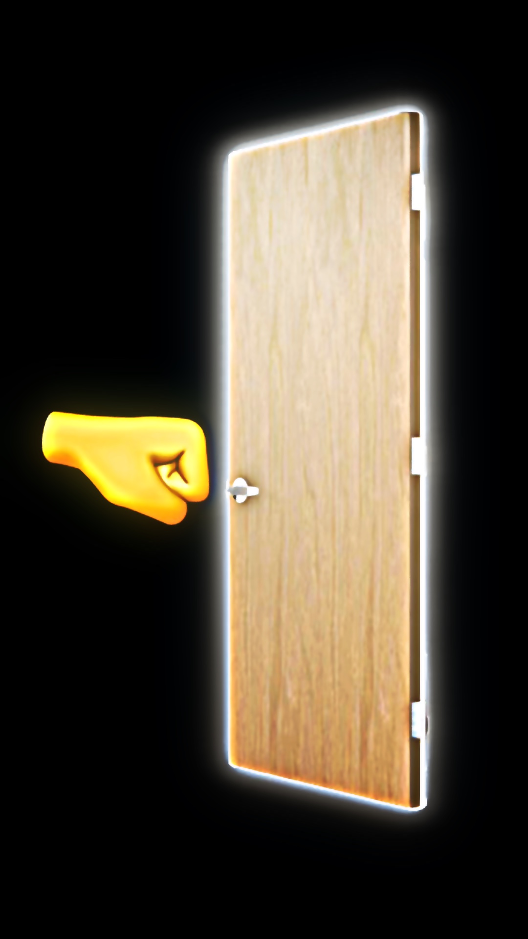 Batendo na porta