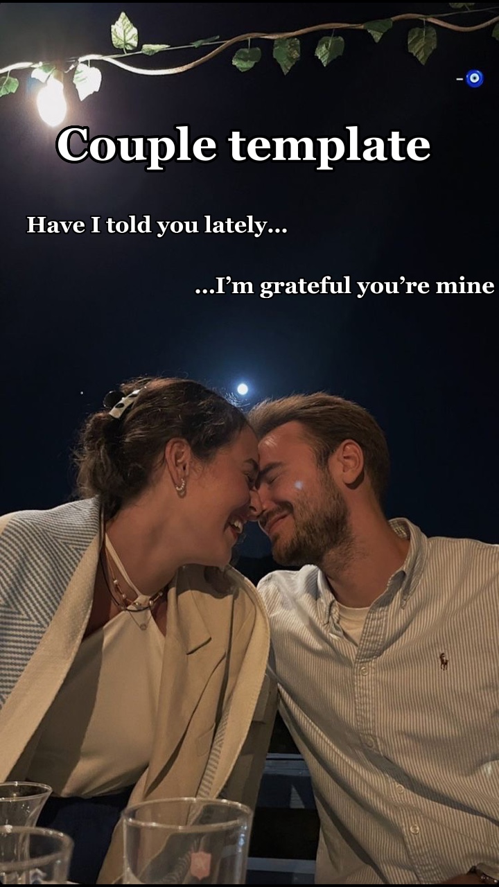 Couple template 
