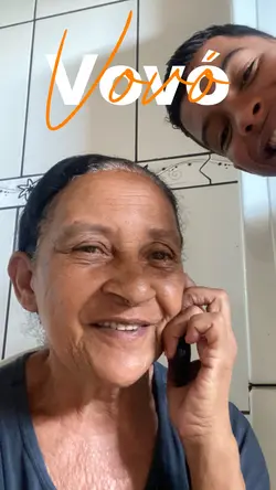 Amo você vovó!🤍