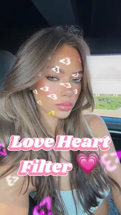 Love filter effect 💗