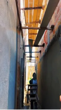 Obra em andamento