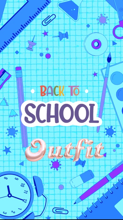 Retour à l'école Outfi