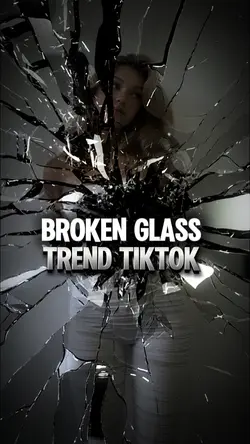 trend broken glass