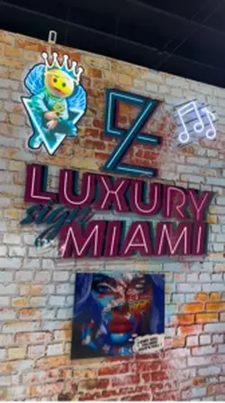 Luxury Sign Miami