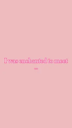 I was…