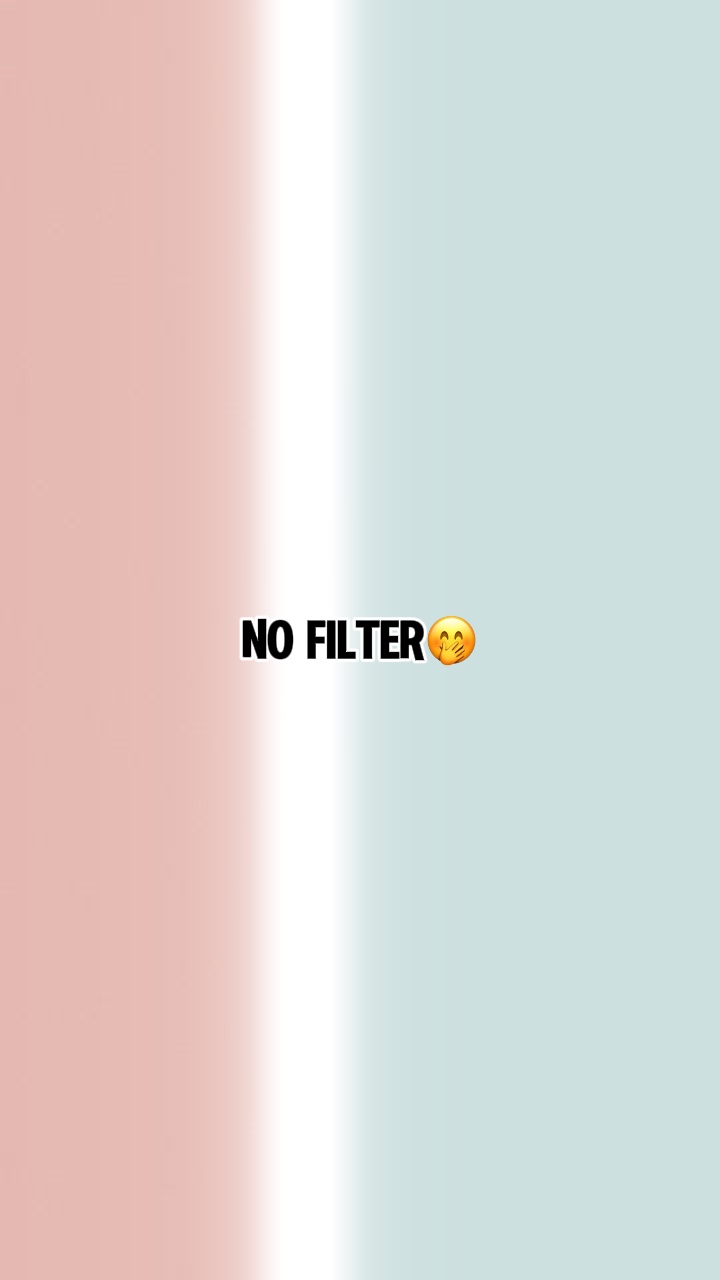 Filter or no filter🤔
