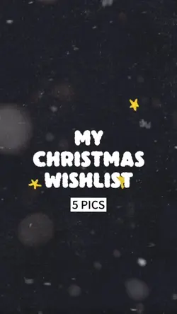 Christmas Wishlist β¨