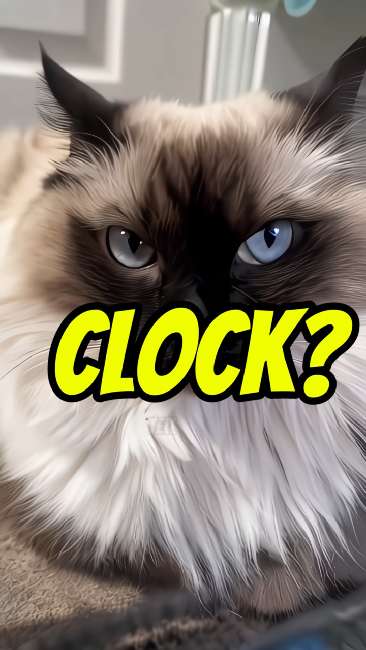 ¡¿Reloj?! ⏰😼😸😾