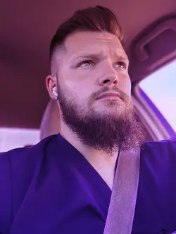 Now I'm all indigo..