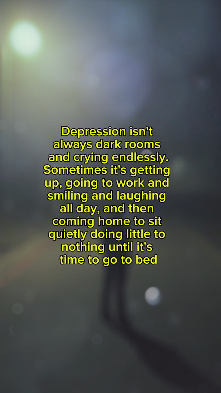 Depressão não é 