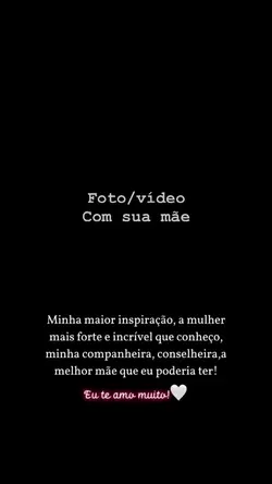 Feliz dia das mães
