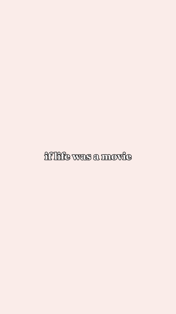 hidup adalah sebuah film