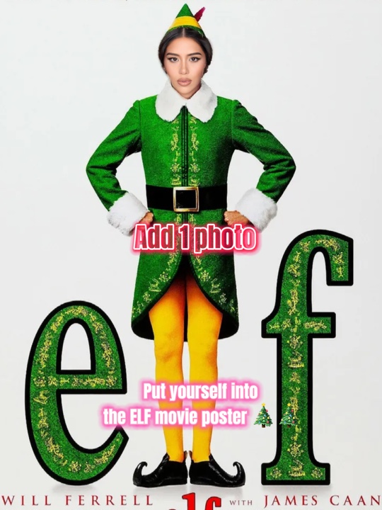 Pôster do filme ELF 🎄