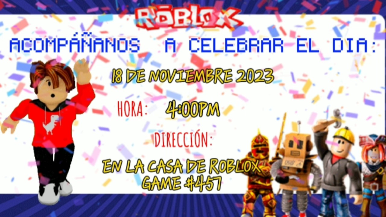 CONVITE ROBLOX