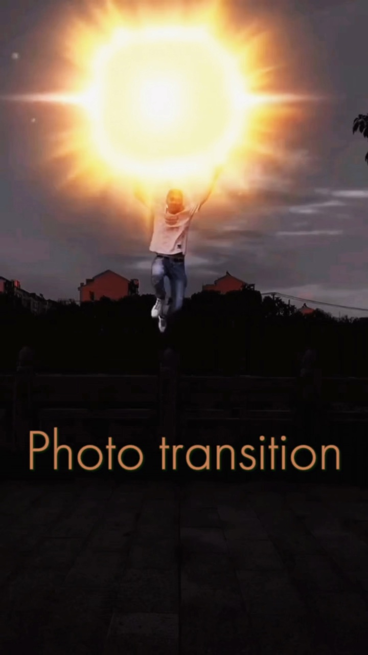 Transição de foto