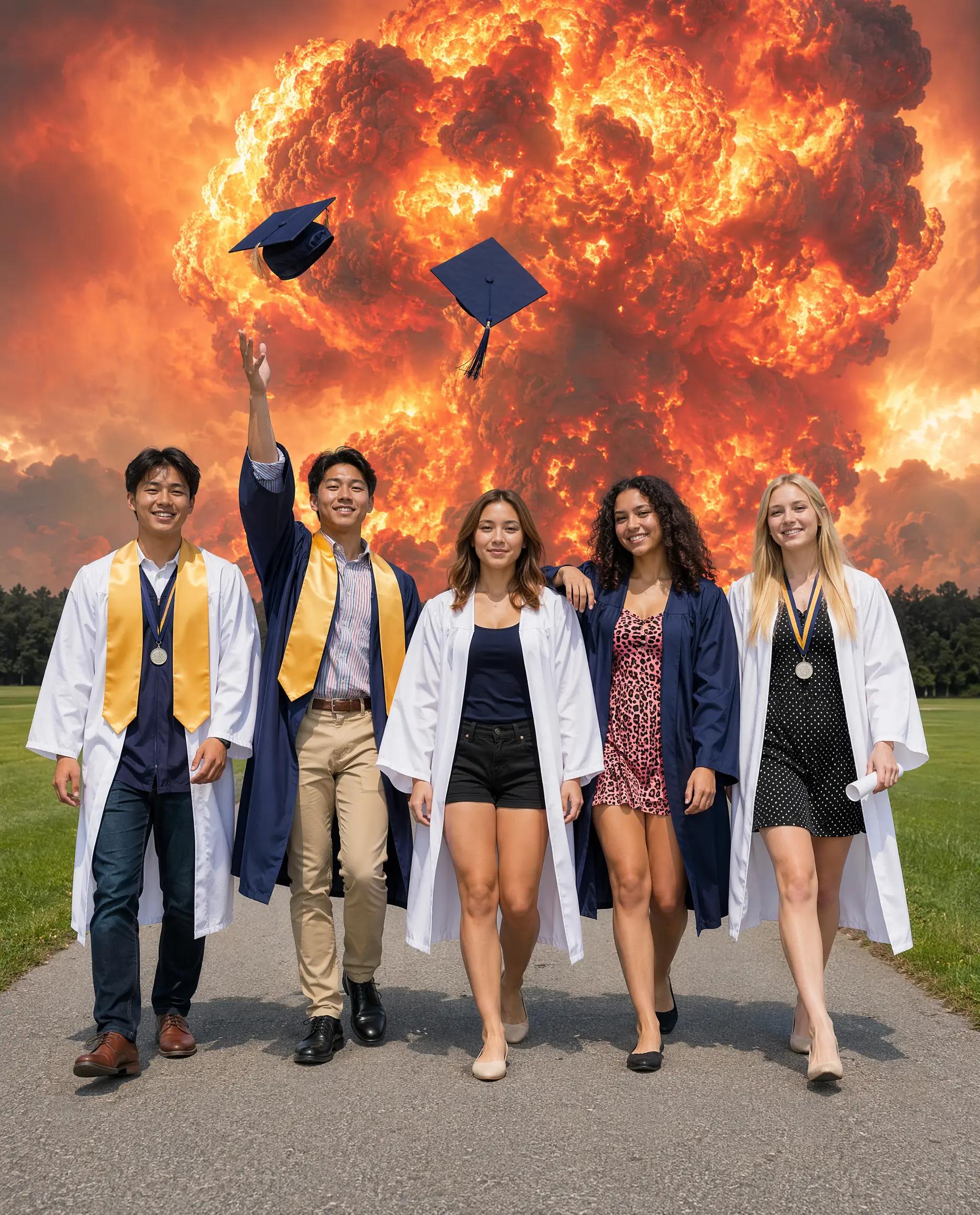 Graduation-Surreal Grad Explosi