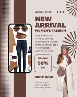 Fashion Promotion Instagram Portrait