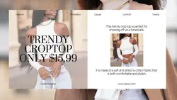 Fashion Special Promotion Twitter Post