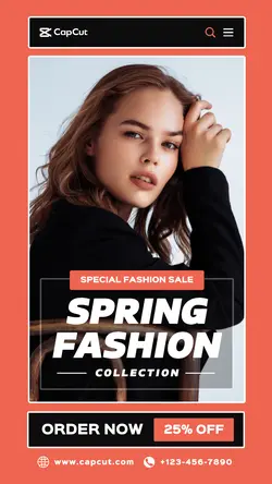 2024 Spring Fashion Promotion Instagram Story