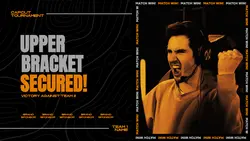 Gaming - Upper Bracket Secured / Victory Poster