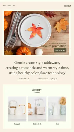 Foods Tableware Price reduction Minimalist