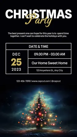 Other Industries Christmas Party Instagram Story
