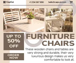 Furniture Chairs And Table Promotion Story
