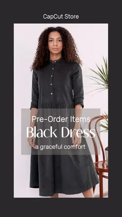 Fashion Dress PreOrder Instagram Story Minimalist