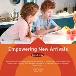 Education and training New arrivals