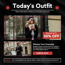 Fashion Today Outfit Instagram Post