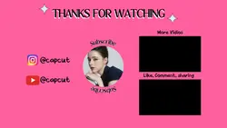 NON-MARKETING YOUTUBE ENDSCREEN PINK GRID