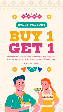 Taco Tuesday - IG Story Template
