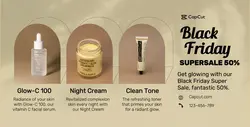 Blackfriday Promotion Facebook Ad