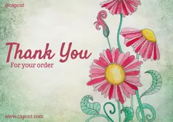 Non-Marketing Card Thank You 