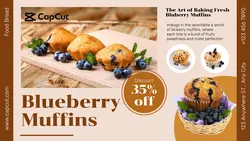 Blueberry Muffins Promotion YouTube Thumbnail