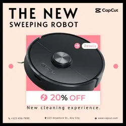 Electronic Sweeping robot promotion business