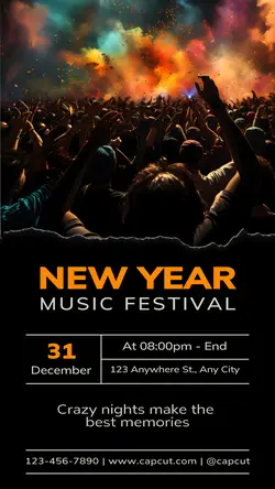 Other Industries New Year Music Festival Promotion
