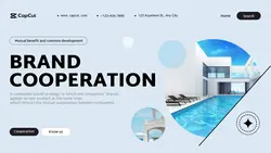 Business Brand cooperation Branding Minimalist