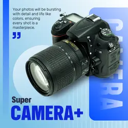 E-commerce Electronics - Product Display - Camera