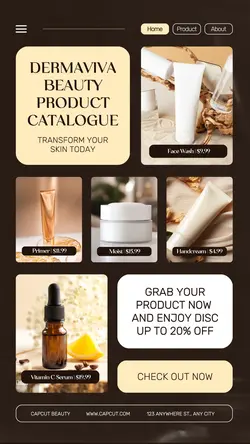 Beauty Product Catalogue Tiktok Post