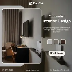 Interior Design Minimalist Instagram Post