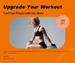 Workout & Fitness Menu