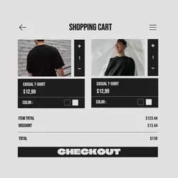 2024hot Shopping Cart Men's Clothes